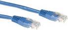 ACT Blue 15 meter U/UTP CAT5E patch cable with RJ45 connectors. Cat5e u/utp blue 15.00m (IB5615) von ACT