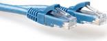 ACT Blue 15 meter U/UTP CAT6A patch cable snagless with RJ45 connectors. Cat6a u/utp snagless bu 15.00m (IB2615) von ACT