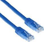 ACT Blue 20 meter U/UTP CAT5E patch cable with RJ45 connectors. Cat5e u/utp blue 20.00m (IB5620) von ACT
