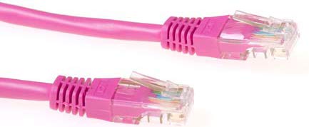 ACT CAT5E U/UTP PINK 20.00M ACT CAT5E U/UTP PINK 20.00M von ACT