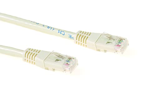ACT CAT6 LAN Kabel 10 meter Ethernet, 10/100/1000/Mbit/s, RJ45, U/UTP Ethernet Kabel, 250 MHz, PoE, Vollkupferleitungen, für Switch, Router, Patch Panel, TV, PC & Laptop - IB8410 von ACT