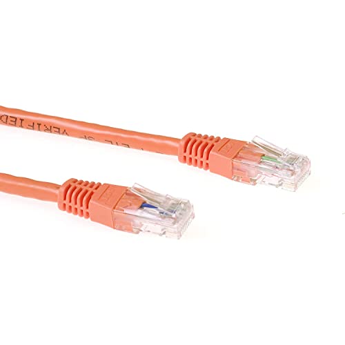 ACT CAT6 LAN Kabel 15 meter Ethernet, 10/100/1000/Mbit/s, RJ45, U/UTP Netzwerkkabel, 250 MHz, PoE, Vollkupferleitungen, für Switch, Router, Patch Panel, TV, PC & Laptop - IB1515 von ACT