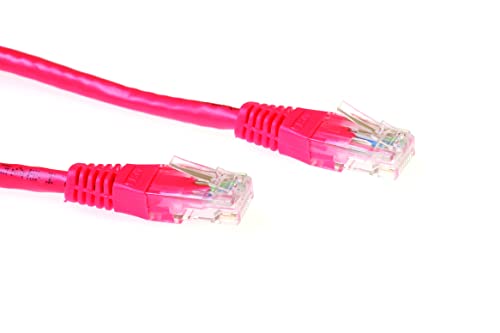 ACT CAT6 LAN Kabel 3 meter Ethernet, 10/100/1000/Mbit/s, RJ45, U/UTP Ethernet Kabel, 250 MHz, PoE, Vollkupferleitungen, für Switch, Router, Patch Panel, TV, PC & Laptop - IB8503 von ACT