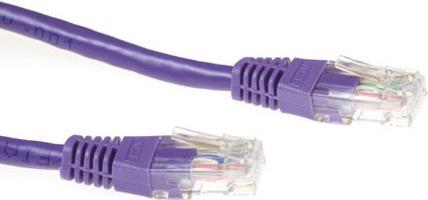 ACT CAT6A UTP 1.5m 1.5m Cat6a U/UTP (UTP) Violett Netzwerkkabel (IB6651) von ACT
