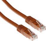 ACT CAT6A UTP 15m 15m Cat6a U/UTP (UTP) Braun Netzwerkkabel (IB4415) von ACT