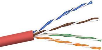 ACT Cat6 - 305m 305m Cat6 S/FTP (S-STP) Rot Netzwerkkabel (FP655B) von ACT