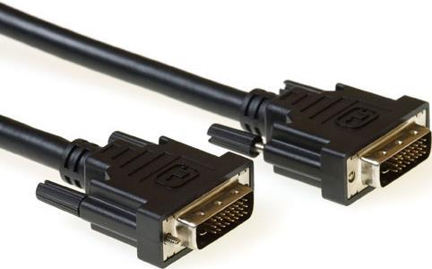 ACT DVI-D Dual Link cable male - male 0,50 m DVI-D(24+1) DL M/M SQ 0.50M (AK3829) von ACT
