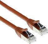 ACT FB2220 20m Cat6a SF/UTP (S-FTP) Braun Netzwerkkabel (FB2220) von ACT