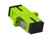ACT Fiber optic SC-SC simplex adapter multimode OM5. Connectors: SC/SC Adapter sc simplex om5 fl lime (EA1026) von ACT