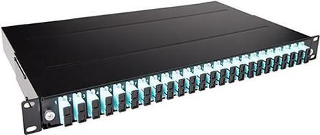 ACT Fiber panel 24 x duplex LC multimode OM3. Type: Fiber panel 24 x duplex LC multimode OM3 (FA2037) von ACT
