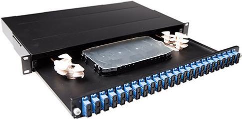 ACT Fiber panel 24 x duplex SC singlemode OS2. Type: Fiber panel 24 x duplex SC singlemode OS2 (FA2038) von ACT