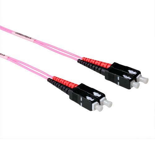 ACT GLASFASER Kabel SC-SC 50/125 OM4 DUP 2.00M von ACT