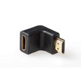 ACT HDMI Winkelstecker 90 Grad, HDMI-A Buchse auf Stecker Abgewinkelt – AB3771 von ACT