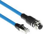 ACT Industrial 3.00 meters Sensor cable M12X 8-pin female chassis to RJ45, Superflex SF/UTP TPE cable, shielded (SC4951) von ACT