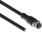 ACT Industrial 5.00 meters Sensor cable M12A 5-pin male to open end, Superflex Xtreme TPE cable, shielded (SC3509) von ACT
