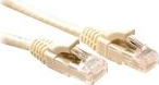 ACT Ivory 0.5 meter U/UTP CAT6 patch cable component level with RJ45 connectors. Cat6 u/utp component iv 0.50m (IK8400) von ACT