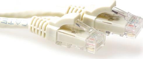 ACT Ivory 1.5 meter U/UTP CAT6A patch cable snagless with RJ45 connectors. Cat6a u/utp snagless iv 1.50m (IB3251) von ACT