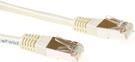 ACT Ivory 20 meter F/UTP CAT5E patch cable with RJ45 connectors. Cat5e f/utp ivory 20.00m (IB7220) von ACT