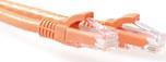 ACT Orange 10 meter U/UTP CAT6 patch cable snagless with RJ45 connectors. Cat6 u/utp snagless or 10.00m (IS1510) von ACT