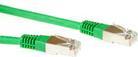 ACT Patchcord SSTP Category 6 PIMF - Green 15.00M 15m Grün Netzwerkkabel (FB9715) von ACT