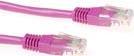 ACT Pink 20 meter U/UTP CAT5E patch cable with RJ45 connectors. Cat5e u/utp pink 20.00m (IB4820) von ACT