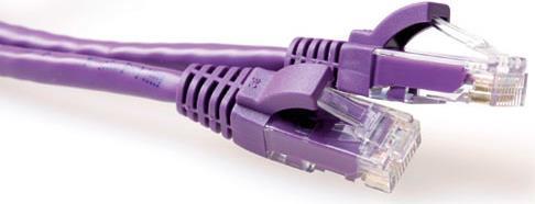 ACT Purple 20 meter U/UTP CAT6 patch cable snagless with RJ45 connectors. Cat6 u/utp snagless pl 20.00m (IS1720) von ACT