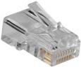 ACT RJ12 (6P/6C) modulaire connector for round cable with stranded conductors. Connector: RJ-12 (6P/6C) Rj12 plus 6p6c stranded round (TD106R) von ACT
