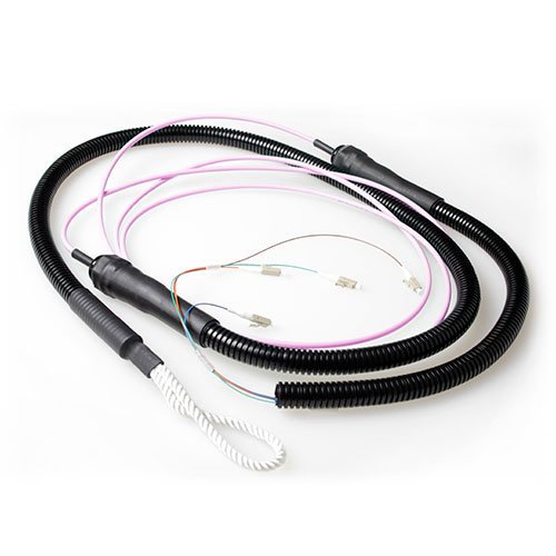 ACT RL2210 LWL-Kabel 100 m OM4 x LC Mehrfarbig – Faseroptikkabel (100 m, OM4, 4 x LC, 4 x LC, Stecker/Stecker, Mehrfarbig) von ACT