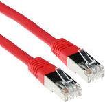 ACT Red 3 meter F/UTP CAT5E patch cable with RJ45 connectors. Cat5e f/utp lszh red 3.00m (IB7503) von ACT
