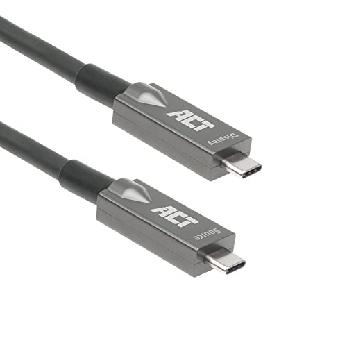 ACT USB C Active Optical Cable (AOC) 3m, USB C Video Kabel USB 3.2 Gen2, 10Gbps Hochgeschwindigkeit, USB C Glasfaser Aktiv Optisches Kabel, für Videokonferenz – AK4303 von ACT