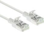 ACT White 10 meter LSZH U/FTP CAT6A datacenter slimline patch cable snagless with RJ45 connectors (DC6910) von ACT