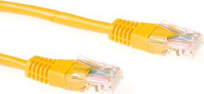 ACT Yellow 20 meter U/UTP CAT6 patch cable with RJ45 connectors. Cat6 u/utp yellow 20.00m (IB8820) von ACT