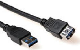 Advanced Cable Technology SB3040 0.5m USB A USB A Männlich Weiblich Schwarz USB Kabel (SB3040) von ACT