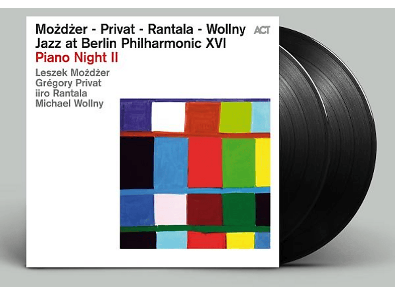 MOZDZER, PRIVAT, RANTALA, WOLLNY - Piano Night II (Jazz at Berlin Philharmonic XVI) (LP (analog)) von ACT