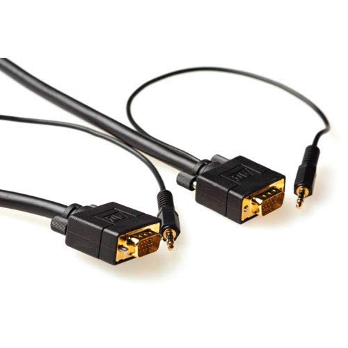 VGA + Audio HIGH Performance Kabel STECKER/STECKER 10.00M von ACT
