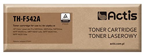 Actis TH-F542A Toner (Replacement for HP 203A CF542A; Standard; 1300 Pages; Yellow) von ACTIS