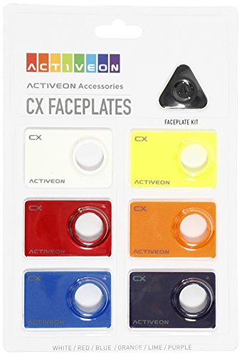 Activeon CA08FBS Farbige Frontabdeckungen für Action-Kamera ACTIVEON CX von ACTIVEON
