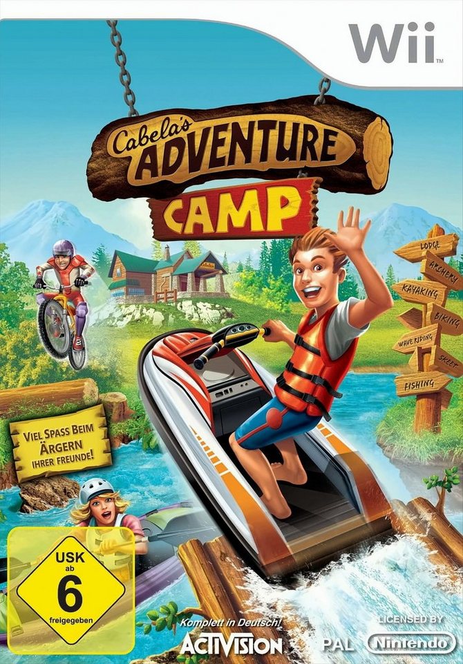 Cabela's Adventure Camp Nintendo Wii Cabela's Adventure Camp Nintendo Wii von ACTIVISION BLIZZARD