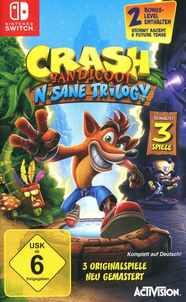 Crash Bandicoot N.Sane Trilogy SWITCH Nintendo Switch Crash Bandicoot N.Sane Trilogy SWITCH Nintendo Switch von ACTIVISION BLIZZARD