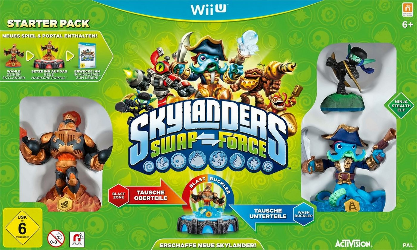 Skylanders: Swap Force - Starter Pack Nintendo WiiU von ACTIVISION BLIZZARD