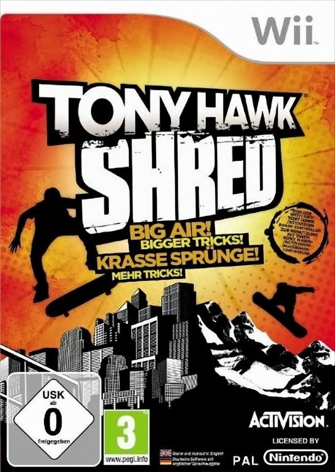 Tony Hawk: Shred Nintendo Wii von ACTIVISION BLIZZARD