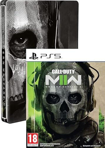 Call of Duty: Modern Warfare II Limited STEELBOOK Edition für PS5 (100% uncut Version) (deutsche Verpackung) von ACTIVISION