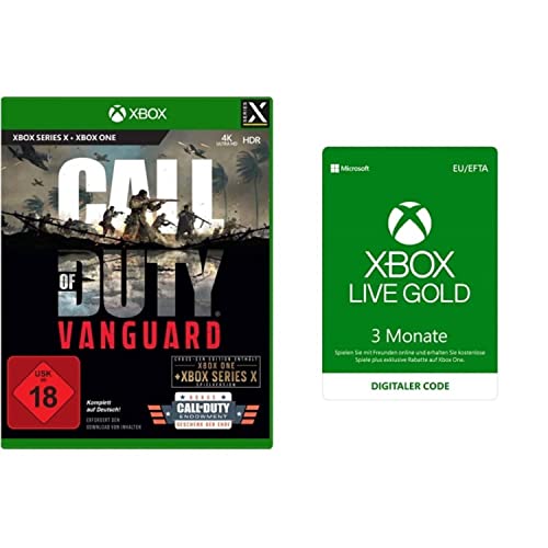 Call of Duty: Vanguard (exklusiv bei Amazon.de) [Xbox Series X] + Xbox Live Gold 3 Monate | Xbox - Download Code von ACTIVISION