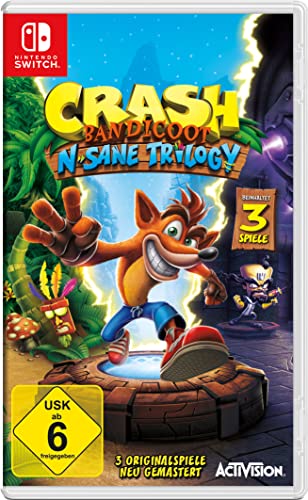 Crash Bandicoot: N.Sane Trilogy (Nintendo Switch) von ACTIVISION