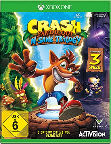 Crash Bandicoot: N.Sane Trilogy (Xbox One) von ACTIVISION