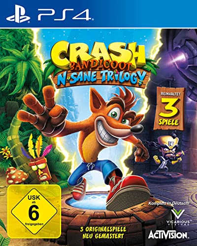 Crash Bandicoot: N.Sane Trilogy 2.0 (Playstation 4) von ACTIVISION