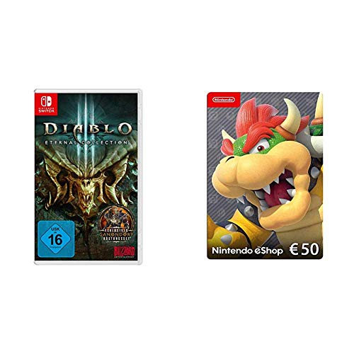 DIABLO III: Eternal Collection - [Nintendo Switch] & Nintendo eShop Card | 50 EUR Guthaben | Download Code von ACTIVISION