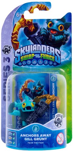 Skylanders Swap Force - Single Character - Series 3 - Anchors Away Gill Grunt von ACTIVISION