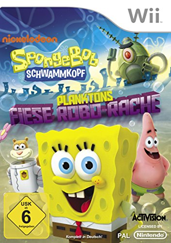 SpongeBob Schwammkopf - Planktons fiese Robobo-Rache - [Nintendo Wii] von ACTIVISION