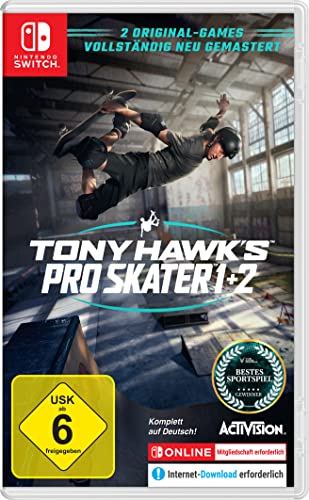 Tony Hawk's Pro Skater 1+2 (Nintendo Switch) von ACTIVISION